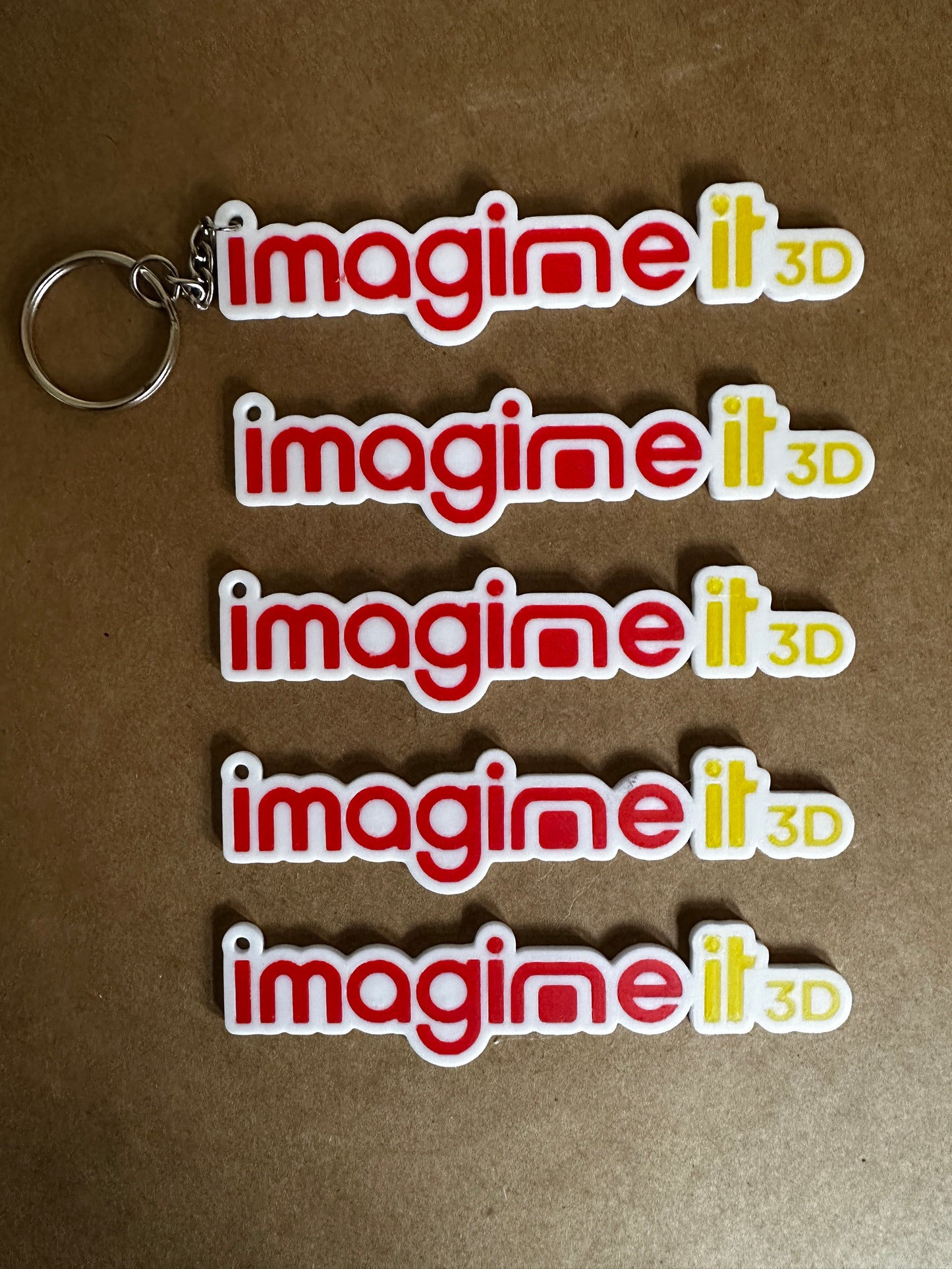 Custom 3D Printed Keychain