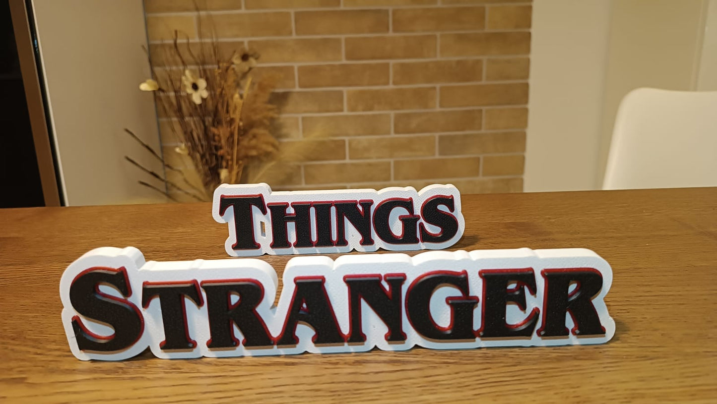 Custom 3D Printed Name Plate