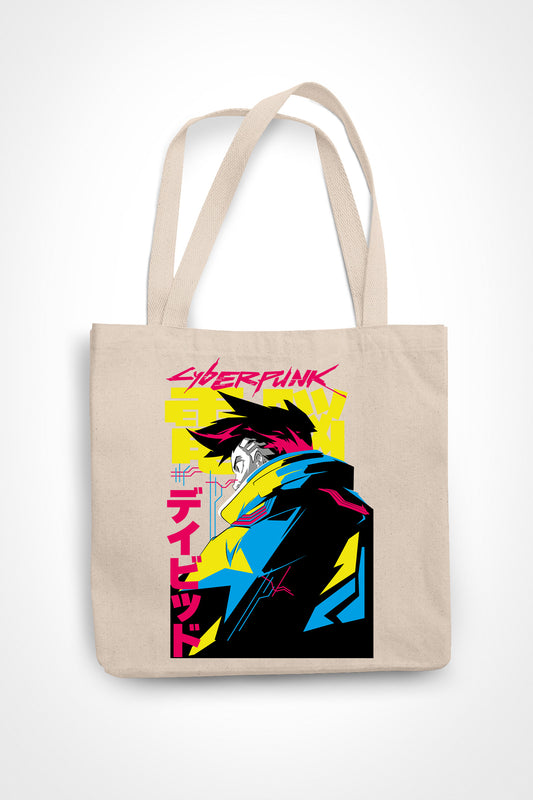 Cyberpunk Edgerunner Tote Bag