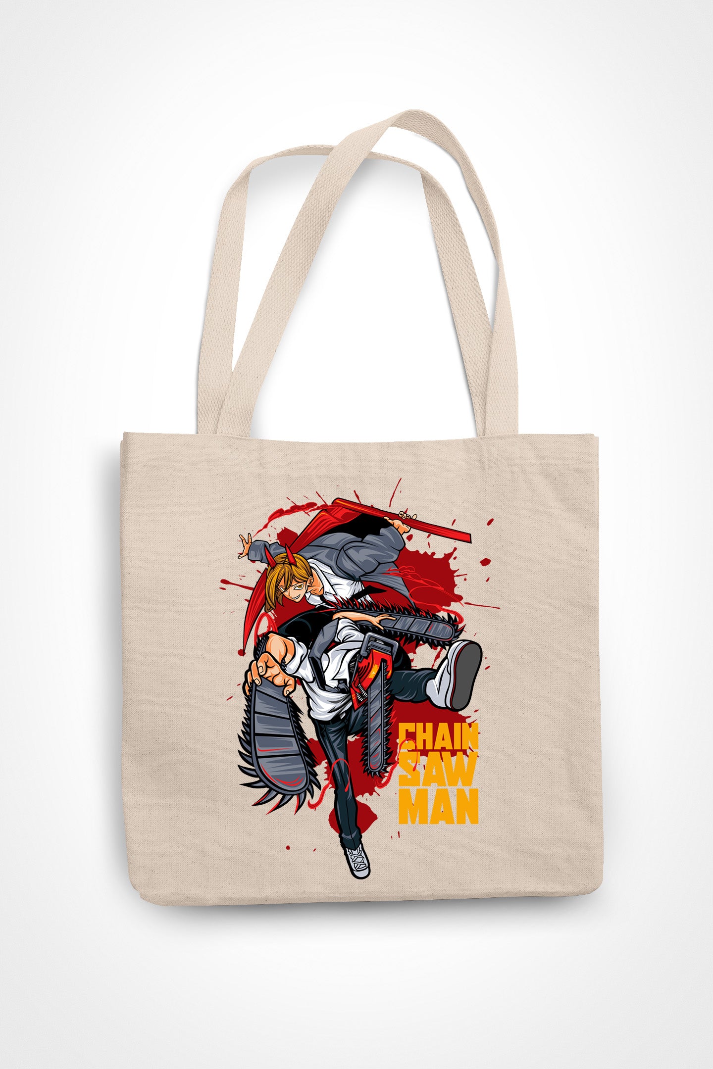 Chainsaw Man Tote Bag