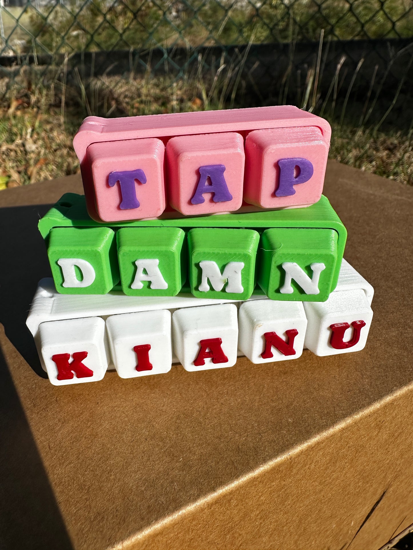 Custom Mini Keyboard Fidget Clicker