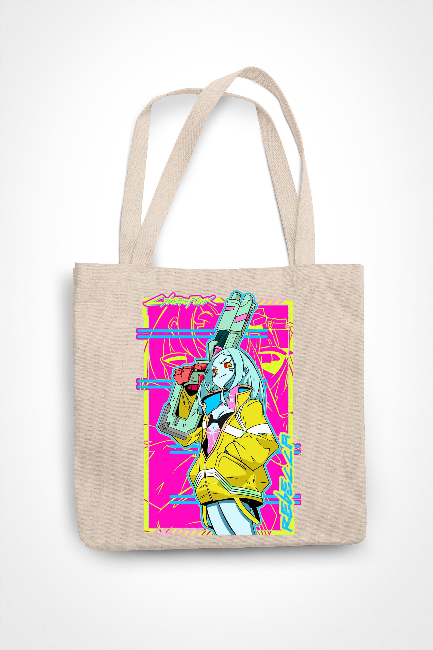 Cyberpunk Edgerunner Tote Bag