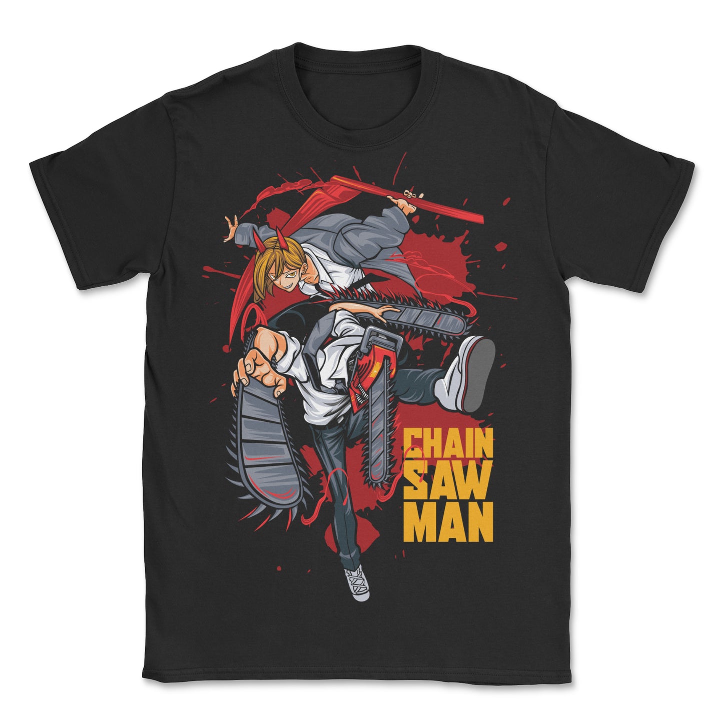 Chainsaw Man T-Shirt (Black)