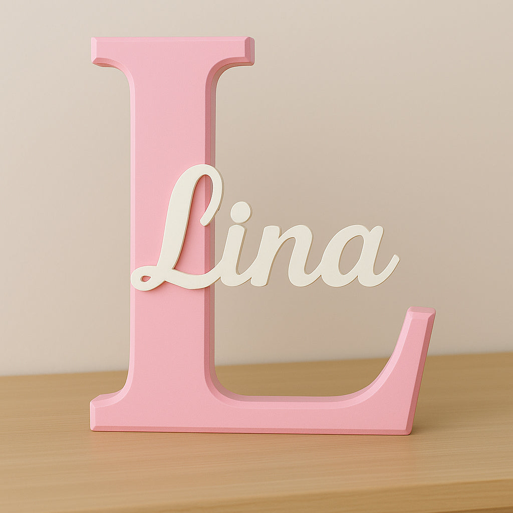 Custom 3D Printed Name Sign