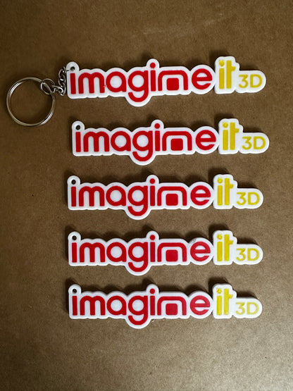 Custom 3D Printed Keychain