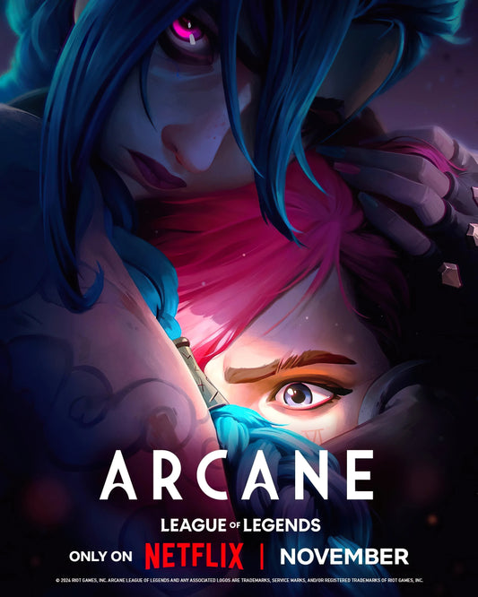 Arcane League of Legends Poster