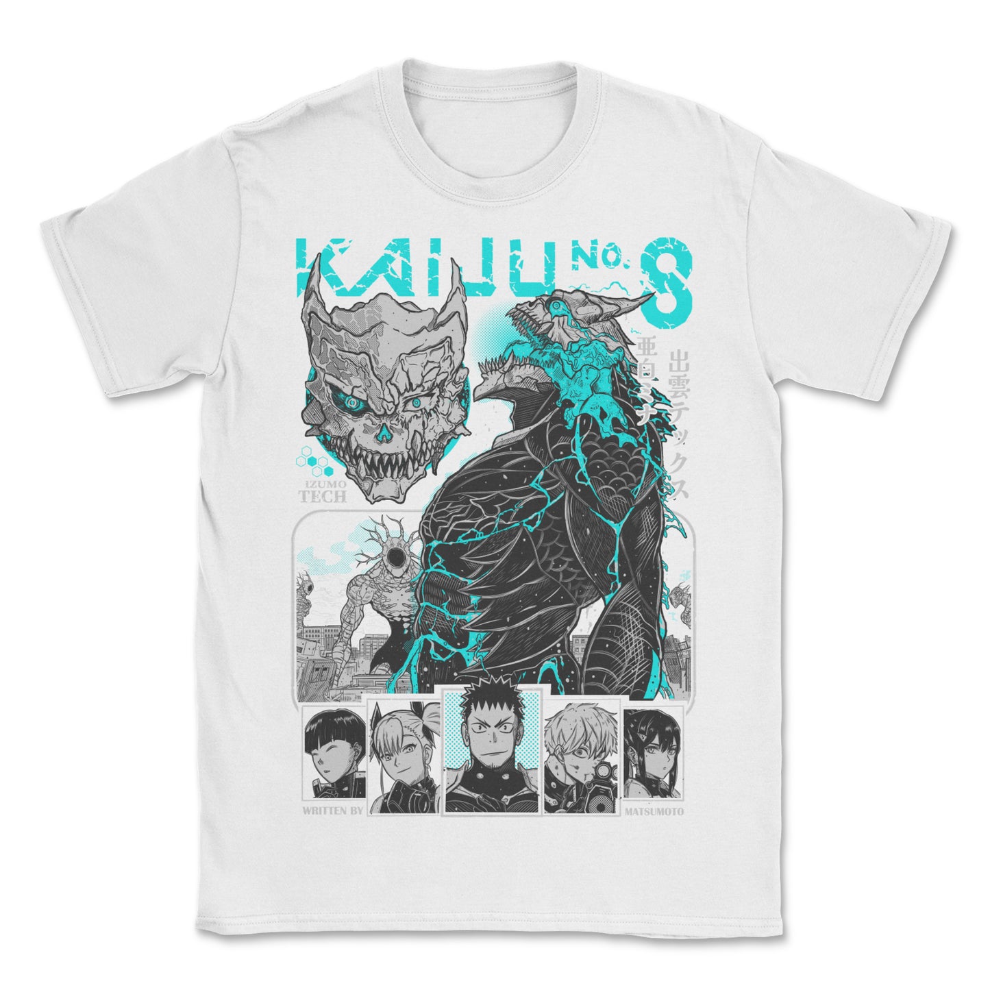 Kaiju No 8 T-Shirt (White)