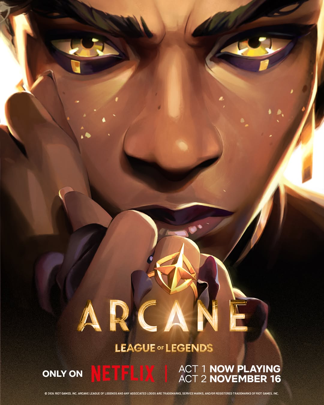 Arcane League of Legends Poster