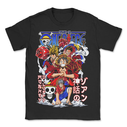 One Piece T-Shirt (Black)