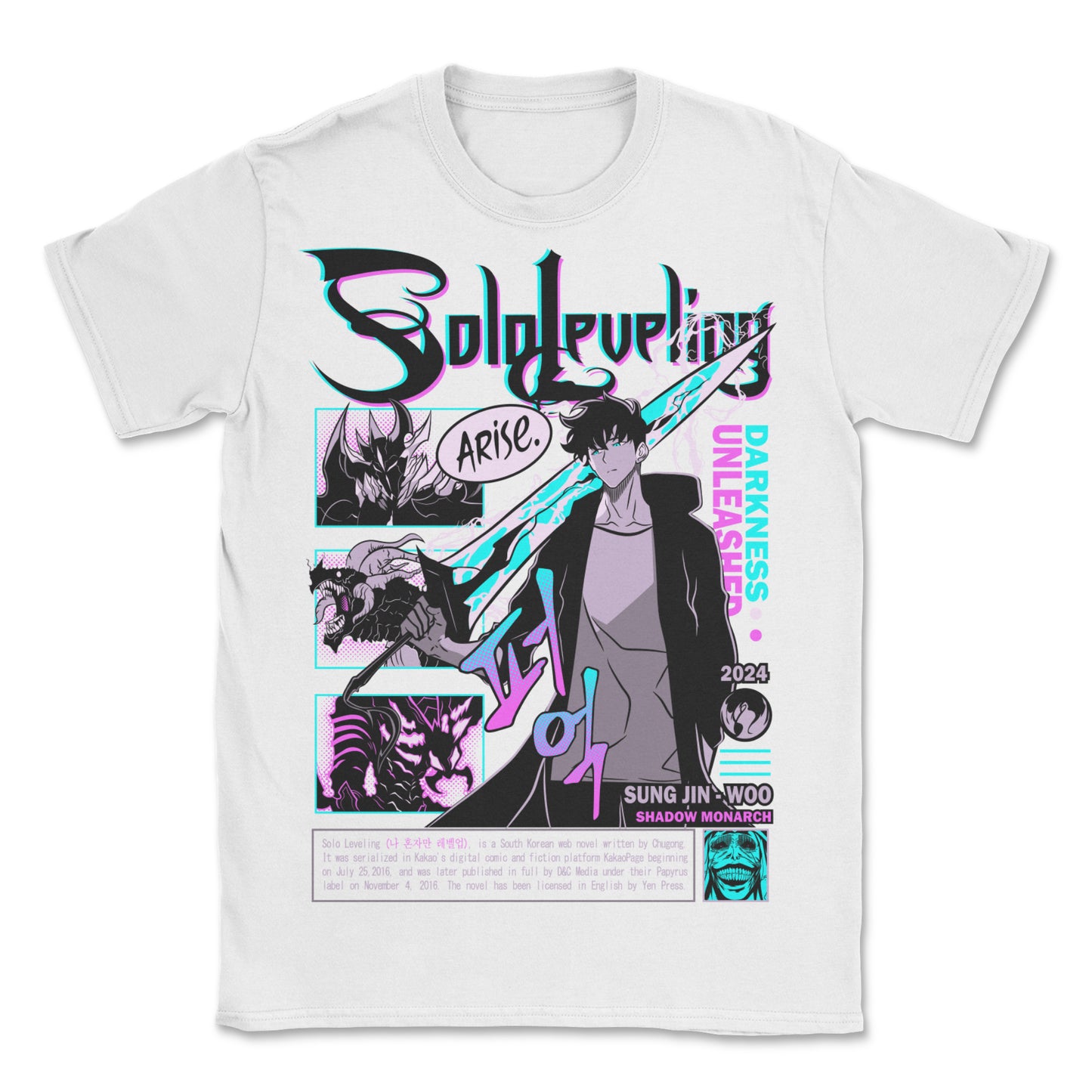 Solo Leveling T-Shirt (White)