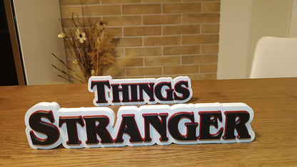 Custom 3D Printed Name Plate